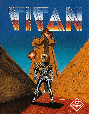 Titan box art for ZX Spectrum
